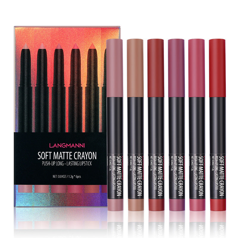 Six Matte Lipstick Set