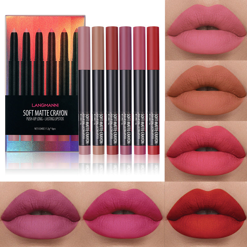 Six Matte Lipstick Set